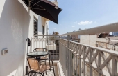 Geula Beach Court 1 bedroom 48sqm Balcony Lift Parking Apartment for vacation rental in Tel Aviv