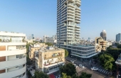 Penthouse Dizengoff 2 bedrooms Lift Apartment for vacation rental in Tel Aviv