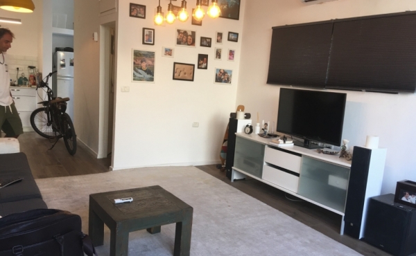 Pinkas area 1 room 51sqm Renovated Quiet Apartment for sale in Tel Aviv