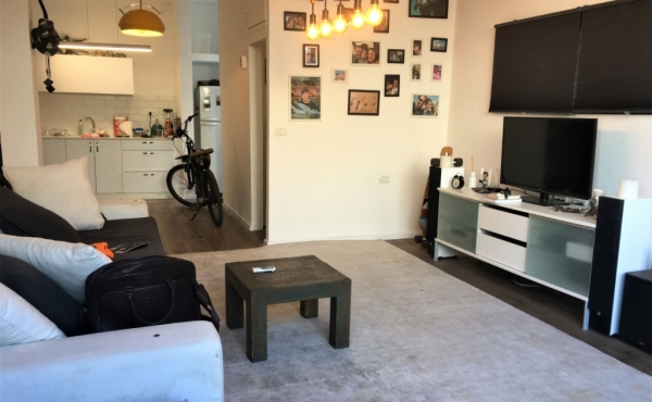 Pinkas area 1 room 51sqm Renovated Quiet Apartment for sale in Tel Aviv