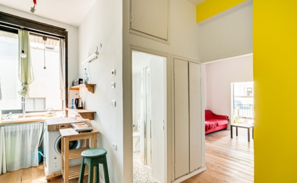 Ben Yehuda 2 room 52sqm Quiet Apartment for sale in Tel Aviv