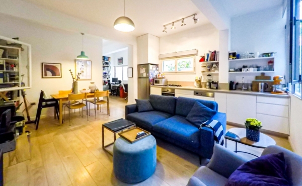 Ben Yehuda 3 room 73sqm Quiet Renovated Apartment for sale in Tel Aviv