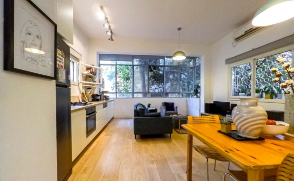 Ben Yehuda 3 room 73sqm Quiet Renovated Apartment for sale in Tel Aviv
