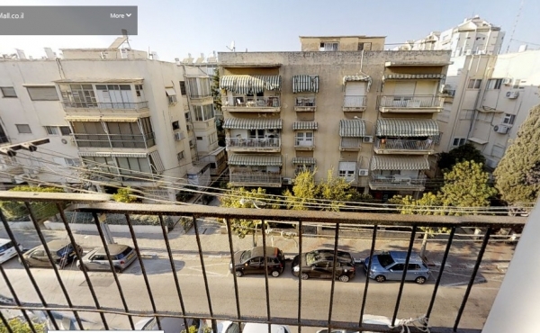 Nordau area 2.5 room 68sqm 2 terraces Lift Apartment for sale in Telaviv