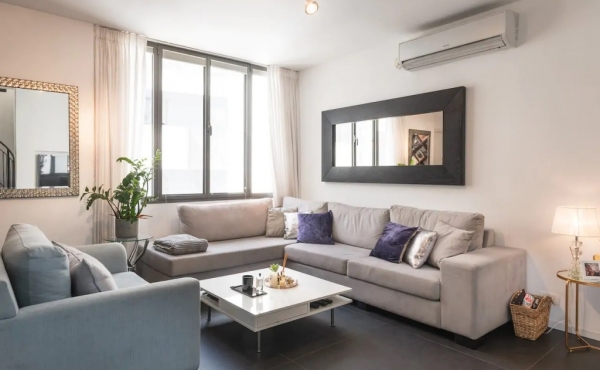 Bograshov area Amazing Penthouse Duplex with Terrace 30m2 Apartment for Rent in Tel Aviv 