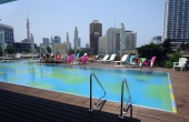 Midtown tower 3 room 70sqm Terrace 12sqm Swimming Pool Apartment for rent in Tel Aviv