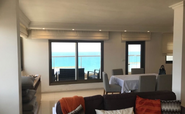 Hotel Orchid Plaza 3 bedrooms 147sqm Terrace Elevator Parking Swimming Pool Gym Club Apartment for rent in Tel Aviv