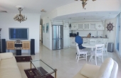 Hayarkon 3 room High floor with sea view Balcony Gym club Swimming Pool Apartment for rent in Tel Aviv