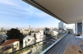 Rothschild 6 room 200sqm Terrace 60sqm Sea view Doorman Pool Gym Apartment for sale in Tel Aviv