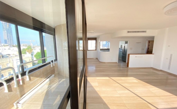 Kikar Hamedina area 4 room 170sqm Balcony Parking x2 Apartment for rent in Tel Aviv
