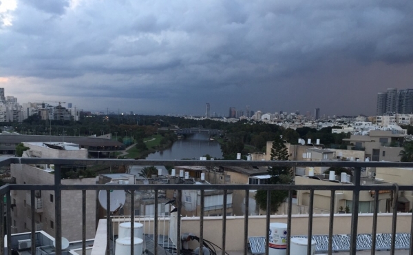 North Dizengoff Penthouse 3 room 75sqm Terrace 50sqm Sea view Apartment for rent in Tel Aviv