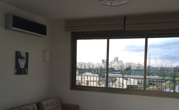 North Dizengoff Penthouse 3 room 75sqm Terrace 50sqm Sea view Apartment for rent in Tel Aviv
