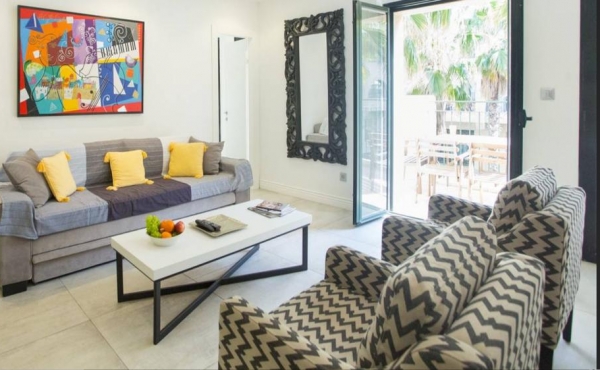 Hatserot Yaffo Résidence 3.5 rooms 70m2 Terrace Parking Apartment for vacation rental in Tel Aviv