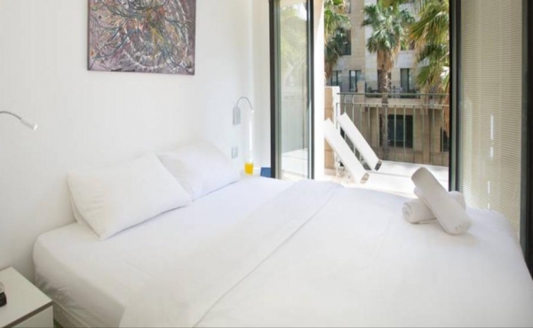 Hatserot Yaffo Résidence 3.5 rooms 70m2 Terrace Parking Apartment for vacation rental in Tel Aviv