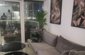 Azrieli mall area 3 room 70sqm Terrace 14sqm Parking Apartment for rent in Tel Aviv
