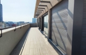 Kalisher area 4 rooms 120sqm Balcony 60sqm Lift Parking Apartment for sale in Tel Aviv