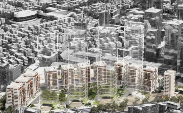 Sarona area 2 room 52sqm Terrace Park view Lift Apartment for sale in Tel Aviv