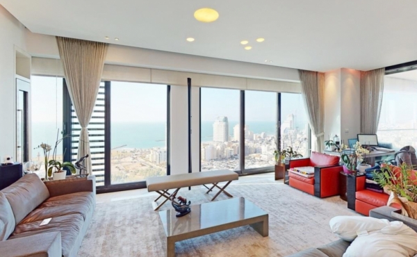 Neve Tsedek area 3 room 193sqm Balcony 22sqm Sea view Apartment for sale in Tel Aviv