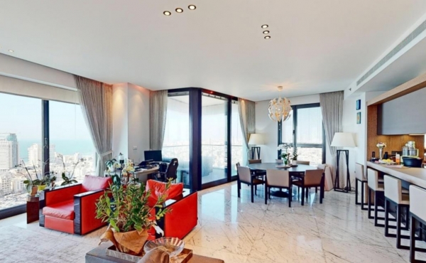 Neve Tsedek area 3 room 193sqm Balcony 22sqm Sea view Apartment for sale in Tel Aviv