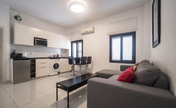 Frishman beach 2 rooms Fully equipped Lift Apartment for vacation rental