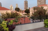 Neve Tsedek Penthouse 3 bedrooms Huge terrace 180sqm Lift Parking Gym club Apartment for rent in Tel Aviv