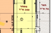 Florentin Shop 160 sqm Yard 70 sqm  Shop for rent in Tel Aviv