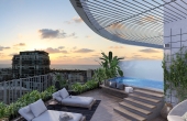 Yaffo Penthouse duplex 140sqm Balconies 98sqm Private pool Apartment for sale in Tel Aviv