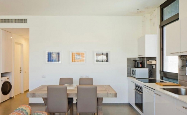 Neve Tsedek area 3 room 83sqm Balcony Lift Parking Fully furnished Apartment for rent in Tel Aviv