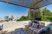 Sheinkin area Penthouse 3 bedrooms 120sqm 2 terraces Apartment for vacation rental in Tel Aviv