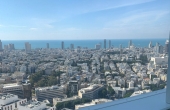 Hashmonayim area Duplex 4 room Balcony 36th floor Apartment for rent in Tel Aviv