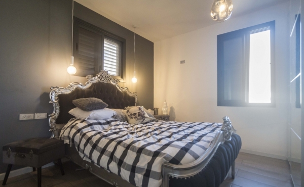 Arlozorov Bazel 3R 110m2 Lift Fully furnished and equipped for vacation rental 