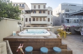 Jaffa Penthouse 2 bedrooms Terrace Jacuzzi Close to the beach for holidays rental