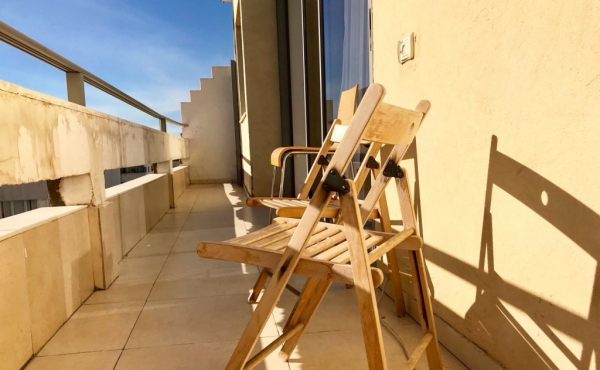 Rothschild area Penthouse 3 rooms Terrace Apartment for rent in Tel Aviv