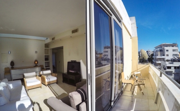Rothschild area Penthouse 3 rooms Terrace Apartment for rent in Tel Aviv