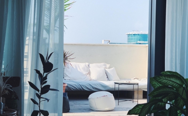 Balfour 2 rooms 100sqm Balcony 25sqm Lift Parking, apartment in rent in Tel Aviv