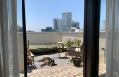 Balfour 2 rooms 100sqm Balcony 25sqm Lift Parking, apartment in rent in Tel Aviv