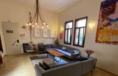 Neve Tsedek neighborhood Duplex 4 rooms 120sqm Lift Parking Apartment for rent in Tel Aviv