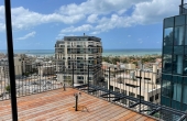 Neve Tsedek area Penthouse Duplex 3 room 140sqm Balconies 100sqm Parking Apartment for rent in tel Aviv