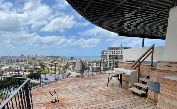 Neve Tsedek area Penthouse Duplex 4 room 160sqm Balconies 100sqm Parking Apartment for sale in Tel Aviv