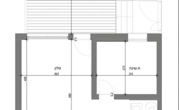 Park Yarkon area Garden apartment 2 rooms 47m2 Garden 27m2 Apartment for sale in Tel Aviv