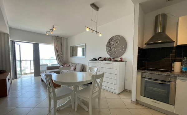 Neve Tsedek area 2 rooms 53m2 Balcony Pool Gym Sauna Doorman Apartment for sale in Tel Aviv