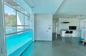 Sheinkin Penthouse Duplex 4 rooms 155m2 Balconies 114m2 Pool Lift Parking Apartment for rent  in Tel Aviv
