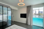 Sheinkin Penthouse Duplex 4 rooms 155m2 Balconies 114m2 Pool Lift Parking Apartment for rent  in Tel Aviv