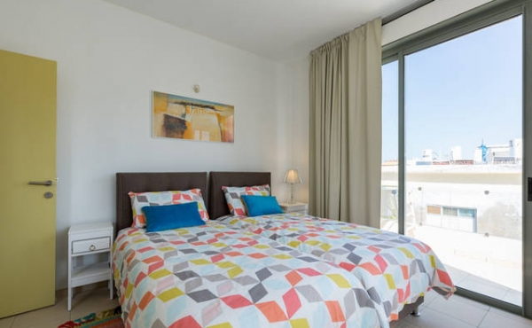 Spacious 3-Bedroom Penthouse in Kerem Hatemanim with Terrace Apartment for rent in Tel Aviv