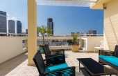 Spacious 3-Bedroom Penthouse in Kerem Hatemanim with Terrace Apartment for rent in Tel Aviv