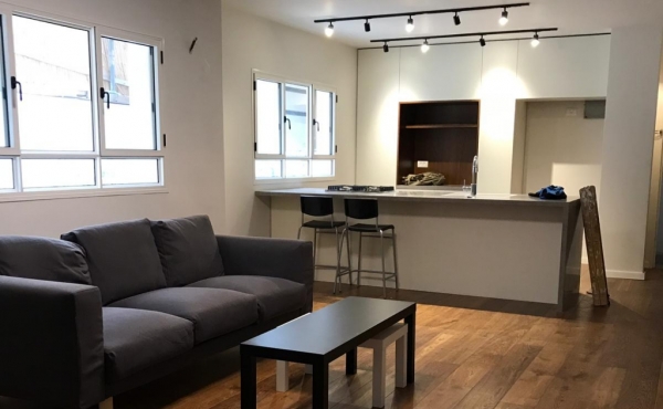 Hayarkon area Garden apartment 3 room 80sqm Renovated Apartment in Telaviv for sale