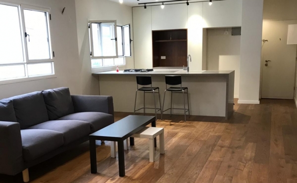 Hayarkon area Garden apartment 3 room 80sqm Renovated Apartment in Telaviv for sale