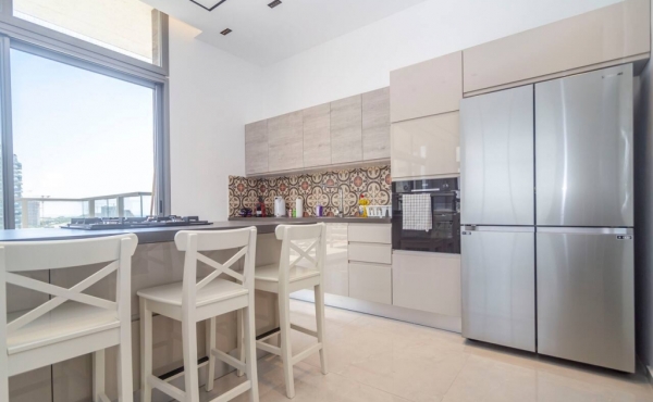 Luxury penthouse duplex in Bat Yam Balcony with sea view Lift parking