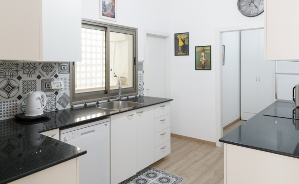 Sheinkin 3 bedrooms 100sqm Elevator Parking 