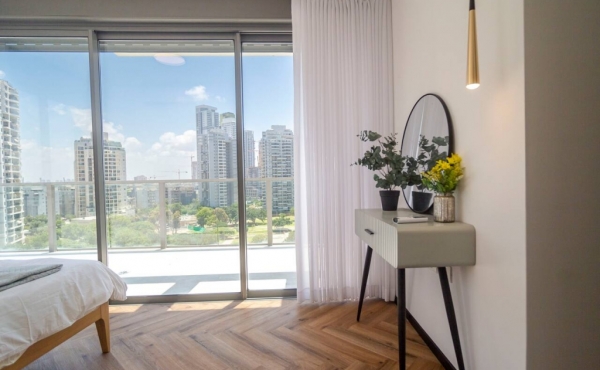 Luxury penthouse duplex in Bat Yam Balcony with sea view Lift parking Apartment for rent in Bat Yam